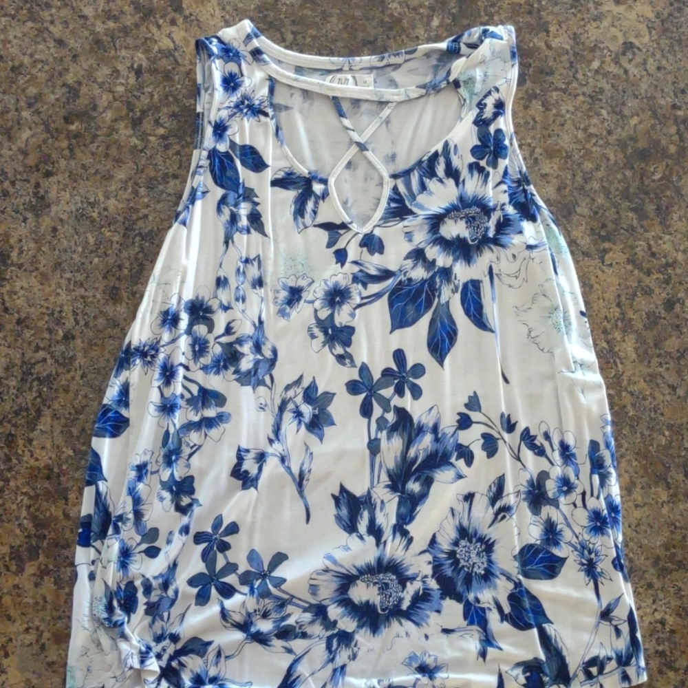 Flower tank top